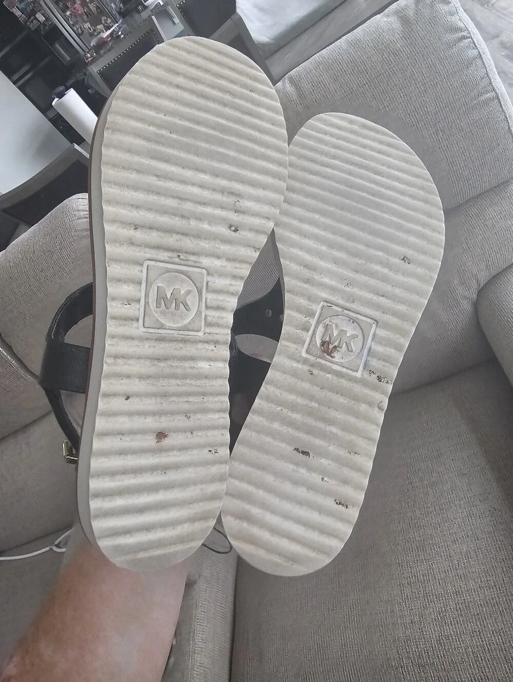 Michael Kors Judy Thong Slingback Sandals Size 6.5